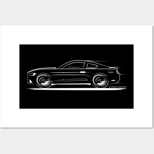 2015-2022 Mustang Fastback Posters and Art